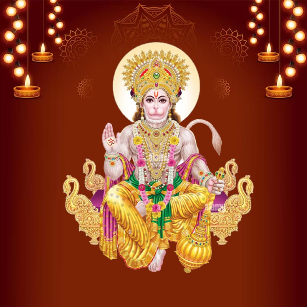 Angry Hanuman HD Wallpaper Download